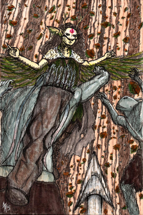 Art Fight: Maevah vs the Darklings